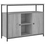 Aparador de madera de ingeniería gris Sonoma 100x35x80 cm de , Aparadores - Ref: Foro24-835502, Precio: 108,63 €, Descuento: %