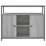 Sonoma gray engineered wood sideboard 100x35x80 cm by , Sideboards - Ref: Foro24-835502, Price: 108,63 €, Discount: %