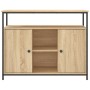 Aparador de madera de ingeniería roble Sonoma 100x35x80 cm de , Aparadores - Ref: Foro24-835500, Precio: 101,68 €, Descuento: %