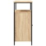 Aparador de madera de ingeniería roble Sonoma 100x35x80 cm de , Aparadores - Ref: Foro24-835500, Precio: 101,68 €, Descuento: %