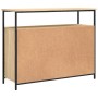 Aparador de madera de ingeniería roble Sonoma 100x35x80 cm de , Aparadores - Ref: Foro24-835500, Precio: 101,68 €, Descuento: %