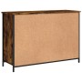 Aparador madera de ingeniería roble ahumado 100x35x70 cm de , Aparadores - Ref: Foro24-835516, Precio: 77,16 €, Descuento: %