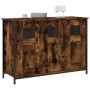 Smoked oak engineered wood sideboard 100x35x70 cm by , Sideboards - Ref: Foro24-835521, Price: 94,55 €, Discount: %