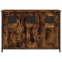 Smoked oak engineered wood sideboard 100x35x70 cm by , Sideboards - Ref: Foro24-835521, Price: 94,55 €, Discount: %