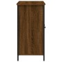 Aparador de madera de ingeniería marrón roble 100x35x70 cm de , Aparadores - Ref: Foro24-835523, Precio: 97,96 €, Descuento: %