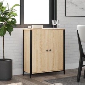 Aparador de madera de ingeniería roble Sonoma 70x30x80 cm de , Aparadores - Ref: Foro24-835535, Precio: 74,99 €, Descuento: %