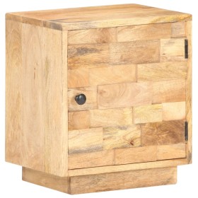 Mesita de noche de madera maciza de mango 40x30x45 cm de vidaXL, Mesitas de noche - Ref: Foro24-320468, Precio: 100,99 €, Des...