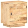 Mesita de noche de madera maciza de mango 40x30x45 cm de vidaXL, Mesitas de noche - Ref: Foro24-320468, Precio: 100,20 €, Des...