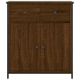 Oak brown engineered wood sideboard 70x30x80 cm by , Sideboards - Ref: Foro24-835528, Price: 81,19 €, Discount: %