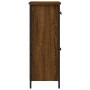 Aparador de madera de ingeniería marrón roble 70x30x80 cm de , Aparadores - Ref: Foro24-835528, Precio: 76,34 €, Descuento: %