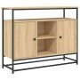 Aparador de madera de ingeniería roble Sonoma 100x35x80 cm de , Aparadores - Ref: Foro24-835540, Precio: 101,77 €, Descuento: %