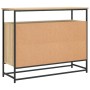 Aparador de madera de ingeniería roble Sonoma 100x35x80 cm de , Aparadores - Ref: Foro24-835540, Precio: 101,77 €, Descuento: %