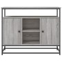 Aparador de madera de ingeniería gris Sonoma 100x35x80 cm de , Aparadores - Ref: Foro24-835542, Precio: 94,99 €, Descuento: %