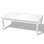 Mesa de centro 115x65x42 cm blanco con brillo de vidaXL, Mesas de centro - Ref: Foro24-243381, Precio: 153,55 €, Descuento: %