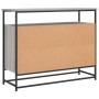 Aparador de madera de ingeniería gris Sonoma 100x35x80 cm de , Aparadores - Ref: Foro24-835542, Precio: 94,99 €, Descuento: %