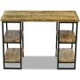 Büroschreibtisch aus Mangoholz, 110 x 50 x 76 cm von vidaXL, Schreibtische - Ref: Foro24-243333, Preis: 197,62 €, Rabatt: %