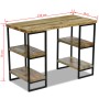 Büroschreibtisch aus Mangoholz, 110 x 50 x 76 cm von vidaXL, Schreibtische - Ref: Foro24-243333, Preis: 197,62 €, Rabatt: %