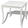 Mesa de comedor 80x80x76 cm blanco brillante de vidaXL, Mesas de cocina y de comedor - Ref: Foro24-243382, Precio: 180,17 €, ...