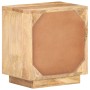 Mesita de noche de madera maciza de mango 40x30x45 cm de vidaXL, Mesitas de noche - Ref: Foro24-320468, Precio: 100,20 €, Des...