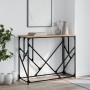 Sonoma oak engineered wood console table 100x40x80 cm by , Side tables - Ref: Foro24-834116, Price: 58,54 €, Discount: %