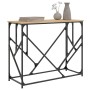 Sonoma oak engineered wood console table 100x40x80 cm by , Side tables - Ref: Foro24-834116, Price: 58,54 €, Discount: %