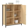 Aparador de madera de ingeniería roble Sonoma 70x30x80 cm de , Aparadores - Ref: Foro24-835495, Precio: 67,97 €, Descuento: %