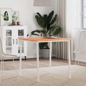 Square solid beech wood table top 70x70x1.5 cm by , Table tops - Ref: Foro24-355969, Price: 55,33 €, Discount: %