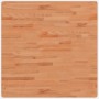 Square solid beech wood table top 80x80x2.5 cm by , Table tops - Ref: Foro24-355976, Price: 97,05 €, Discount: %