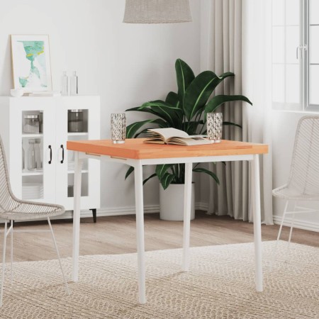 Square solid beech wood table top 70x70x4 cm by , Table tops - Ref: Foro24-355981, Price: 111,61 €, Discount: %