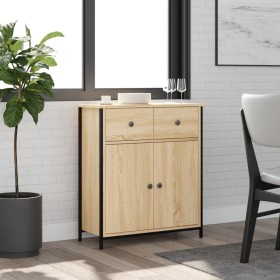 Sonoma Oak Engineered Wood Sideboard 70x30x80 cm by , Sideboards - Ref: Foro24-835525, Price: 81,08 €, Discount: %