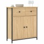 Sideboard aus Sonoma-Eichenholzwerkstoff, 70 x 30 x 80 cm von , Sideboards - Ref: Foro24-835525, Preis: 85,83 €, Rabatt: %