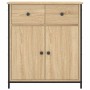 Aparador de madera de ingeniería roble Sonoma 70x30x80 cm de , Aparadores - Ref: Foro24-835525, Precio: 81,08 €, Descuento: %