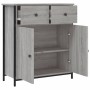 Aparador de madera de ingeniería gris Sonoma 70x30x80 cm de , Aparadores - Ref: Foro24-835527, Precio: 81,53 €, Descuento: %