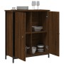 Oak brown engineered wood sideboard 70x30x80 cm by , Sideboards - Ref: Foro24-835538, Price: 68,67 €, Discount: %