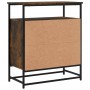 Smoked oak engineered wood sideboard 69x35x80 cm by , Sideboards - Ref: Foro24-835546, Price: 66,60 €, Discount: %