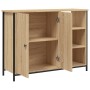 Sonoma Oak Engineered Wood Sideboard 100x33x75 cm by , Sideboards - Ref: Foro24-835550, Price: 84,31 €, Discount: %