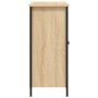 Aparador de madera de ingeniería roble Sonoma 100x33x75 cm de , Aparadores - Ref: Foro24-835550, Precio: 84,31 €, Descuento: %