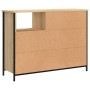 Sonoma Oak Engineered Wood Sideboard 100x33x75 cm by , Sideboards - Ref: Foro24-835550, Price: 84,31 €, Discount: %