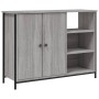 Sonoma gray engineered wood sideboard 100x33x75 cm by , Sideboards - Ref: Foro24-835552, Price: 83,01 €, Discount: %