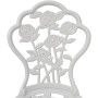 Garden bistro table and chairs 3 pieces white cast aluminum by vidaXL, Garden sets - Ref: Foro24-42165, Price: 211,63 €, Disc...