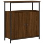 Oak brown engineered wood sideboard 70x30x80 cm by , Sideboards - Ref: Foro24-835533, Price: 59,99 €, Discount: %