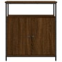 Aparador de madera de ingeniería marrón roble 70x30x80 cm de , Aparadores - Ref: Foro24-835533, Precio: 56,07 €, Descuento: %