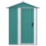 Green galvanized steel garden shed 126x97.5x177 cm by , Sheds - Ref: Foro24-316233, Price: 174,60 €, Discount: %