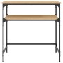 Mesa consola madera de ingeniería roble Sonoma 75x35,5x75 cm de , Mesas auxiliares - Ref: Foro24-834051, Precio: 45,38 €, Des...