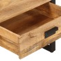 Couchtisch aus Eisen und massivem Mangoholz, 100 x 54 x 40 cm von , Couchtisch - Ref: Foro24-356246, Preis: 245,99 €, Rabatt: %