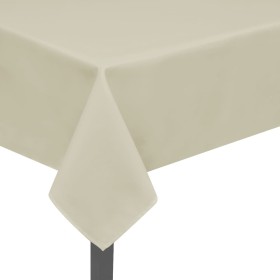 Manteles de mesa 5 unidades crema 170x130 cm de vidaXL, Fundas - Ref: Foro24-131448, Precio: 34,80 €, Descuento: %