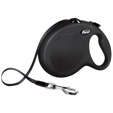 Flexi New Classic tape strap 8 m black 11743 by Flexi, Pet Leashes - Ref: Foro24-408382, Price: 36,99 €, Discount: %