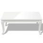 Mesa de centro 100 x 60 x 42 blanco brillante de vidaXL, Mesas de centro - Ref: Foro24-243380, Precio: 123,80 €, Descuento: %