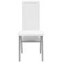 Sillas de comedor 2 unidades cuero sintético blanco de vidaXL, Sillas de comedor - Ref: Foro24-242920, Precio: 96,99 €, Descu...