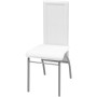 Sillas de comedor 2 unidades cuero sintético blanco de vidaXL, Sillas de comedor - Ref: Foro24-242920, Precio: 96,99 €, Descu...